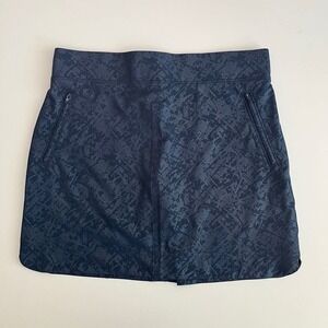 Orvis Womens Blue Travel Skort, Orvis Navy Blue Skirts, Orvis Loungewear‎ G15